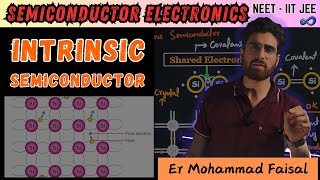 L02Intrinsic Semiconductor  Semiconductors  12th  JEE  NEET  Physics  Er Faisal [upl. by Shing500]