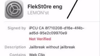 How to FlekStore to download free app and Cydia your [upl. by Friedrick849]