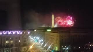 2021 Inauguration Fireworks [upl. by Mccord]