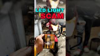 Best LED Light For Motorcycle  Osram Led Light Review shorts india [upl. by Yerdua161]