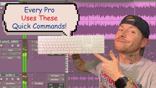 20 Pro Tools Quick Commands You Need To Know protools mixing mastering [upl. by Lubet]