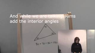 Exterior Angles Song [upl. by Anekahs736]