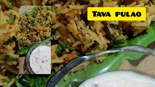 Tawa pulao recipe  Dahi raita tawapulav dahiraita [upl. by Aitret776]