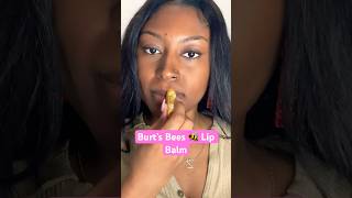 Me Using the Burt’s Bees Lip Balm naturalskincare [upl. by Garth]