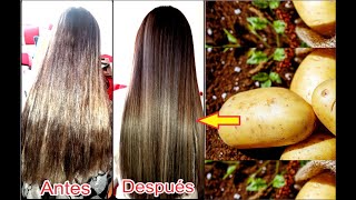 👂COMO ALISAR el Cabello de Forma Natural y Permanente ❤️ sin quimicos sin plancha ni calor [upl. by Idonah]