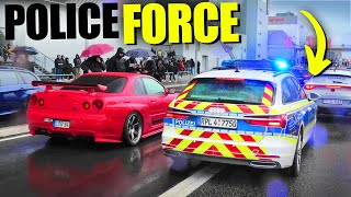 German Police are NO JOKE  Nürburgring CHAOS during Car Freitag [upl. by Hawkie]