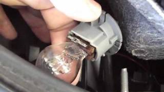 Main amp Third Brake Light Bulbs Replacements on Nissan Altima 2001 [upl. by Erle]