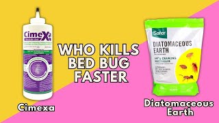 Cimexa Vs Diatomaceous Earth Bed Bug Killer  Which Kills Faster [upl. by Navillus]