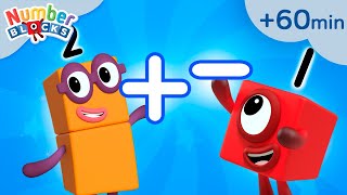 Learn Addition and Subtraction Level 1  Learn to Count  Maths Cartoons for Kids  Numberblocks [upl. by Otrebtuc]