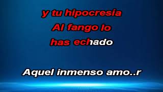 aquel inmenso amor  renacimiento 74 karaoke [upl. by Enylrac]