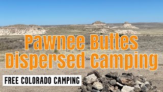 Pawnee Buttes Dispersed Camping  Pawnee National Grassland [upl. by Ettelegna63]