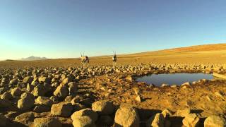 Kwessiegat Sundowners and Sunrise in the Namib Desert [upl. by Thay778]