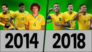 SELEÇÃO DE 2014 x SELEÇÃO DE 2018 [upl. by Jehanna214]