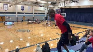 6th Grade Middle School Basketball Windermere Prep vs Foundation Academy Im Number 11 On Navy [upl. by Adaner]