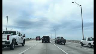 BUCKMAN BRIDGE JACKSONVILLE FLORIDA  MORNING DRIVE  121323 [upl. by Eugor]