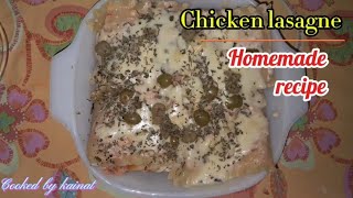 How to chicken lasagna at home easy recipe at home [upl. by Giarla]