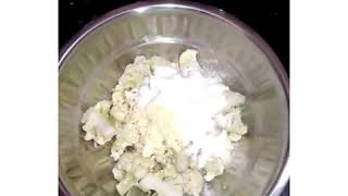 Cauliflower fry recipe Gobi fryCauliflower varuval recipe in Tamil [upl. by Tombaugh303]