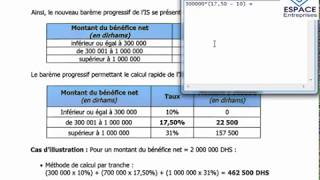 Comment calculer lIS avec le nouveau barème progressif IS [upl. by Lashoh944]