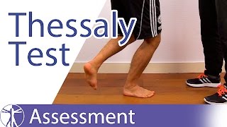 Thessaly Test⎟Meniscus Lesion [upl. by Yaja]