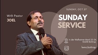 Sunday Service Worship I 27102024 I Living Word Missionary Church Germany [upl. by Oiludbo]