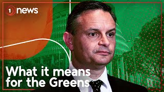 James Shaw resigns as Greens coleader  what next for the party  1News Breaking [upl. by Gloriana]