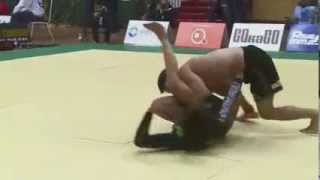 ADCC 2013  Rafael Mendes stack passing Joao Miyao [upl. by Nauqel]