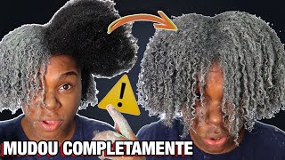 COMO CACHEAR O CABELO CRESPO COM ARGILA VERDE [upl. by Erma]