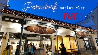 Parndorf Austria outlet vlog Part 1 Moncler Prada Gucci [upl. by Kluge275]