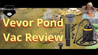 Vevor Pond Vacuum Review  catshobbycorner [upl. by Nylyaj]