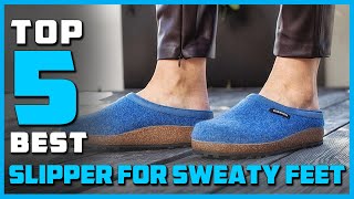 Top 5 Best Slippers for Sweaty Feet Review in 2023  Men’s and Women’s Slippers [upl. by Einreb330]