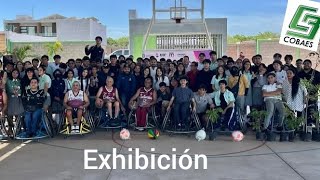 Exhibición de basquetbol sobre sillas de ruedas Cobaes 130 [upl. by Lareine554]