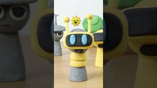 Sprunki Garnold and Clukr made Fun Bot from Sprunki 💛🤍 [upl. by Kcarb]