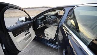 2012 Jaguar XJL Supersport  WINDING ROAD Quick Drive [upl. by Evette]