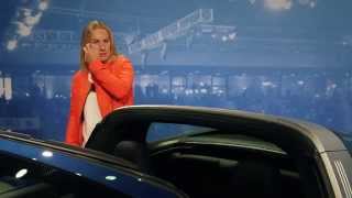 Svetlana Kuznetsova meets Porsche Targa  Porsche Tennis Grand Prix 2014 [upl. by Garrott958]