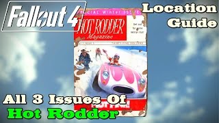 Fallout 4 ★ All 3 quotHot Rodderquot Magazines Location Guide [upl. by Sharleen925]