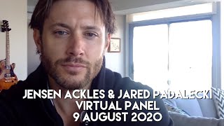 Jensen Ackles amp Jared Padalecki Sunday StageIt Panel 9 August 2020 [upl. by Aromat]