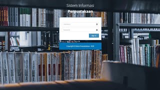 Aplikasi sistem informasi perpustakaan berbasis web php [upl. by Nyved]