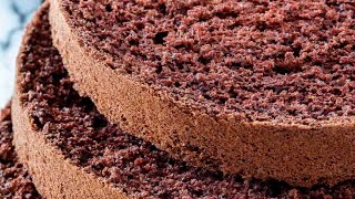 Bakery style chocolate Sponge Cake Recipe  🍰 [upl. by Arodoet206]