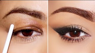 Why this technique on HOODED eyes is better than winged Eyeliner [upl. by Eadahs]