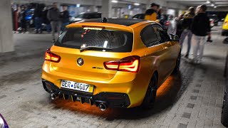 BMW M135i amp M140i Compilation  Burnouts Drifts Sounds Accelerations [upl. by Carr281]