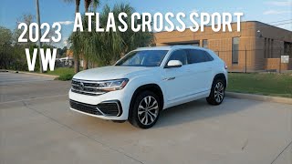 2023 VW Atlas Cross Sport SEL RLine Premium Full Review  Same as Q8 [upl. by Idoux]