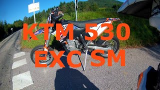 KTM EXC 530 SUPERMOTARD RedBull edition with Akrapovič [upl. by Marcie828]