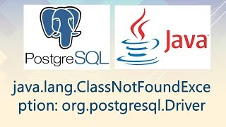 java lang ClassNotFoundException org postgresql Driver [upl. by Cox615]