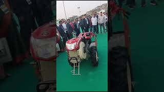 Remote operated 135HP VST power tiller [upl. by Urian436]