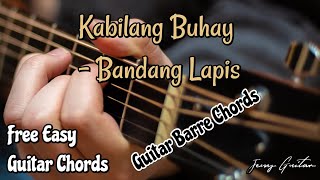 Kabilang Buhay  Bandang Lapis  Free Guitar Chords [upl. by Brenn257]