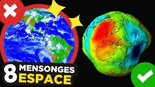 8 MENSONGES sur LESPACE ☄️ [upl. by Kinnon65]