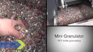 Mini GranulatorSmall Sized Plastic Granulator  PROSINO [upl. by Jemma]