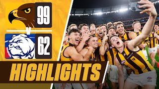 Hawthorn v Bulldogs  Match Highlights  Elimination Final 2024 [upl. by Linehan]