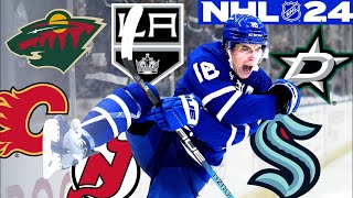 Trading Mitch Marner  NHL 24 [upl. by Oderfliw]