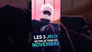 Les 3 Jeux Mobile les PLUS attendus en Novembre 🤩 jujutsukaisen Heavenburnsred phantomparade [upl. by Halsted714]